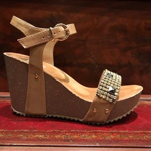 Rhinestone Wedge